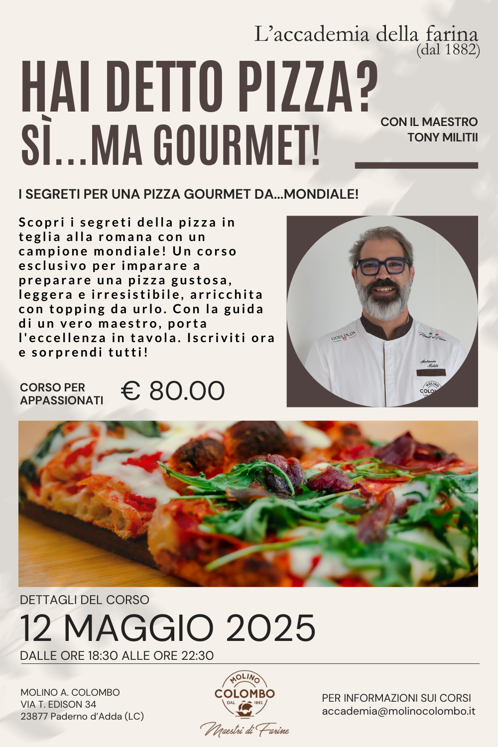 Pizza? Si….ma gourmet!